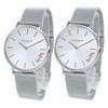 Storage BOX Pair Watch Perry Matching Same Size Simple Slim Mesh Belt Silver 1450312414503124 Watch [Coach] [Item]