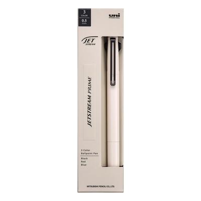 Шариковая ручка Mitsubishi Pencil Jetstream Prime бежевая 0.5 3-цветная, SXE3350005.45