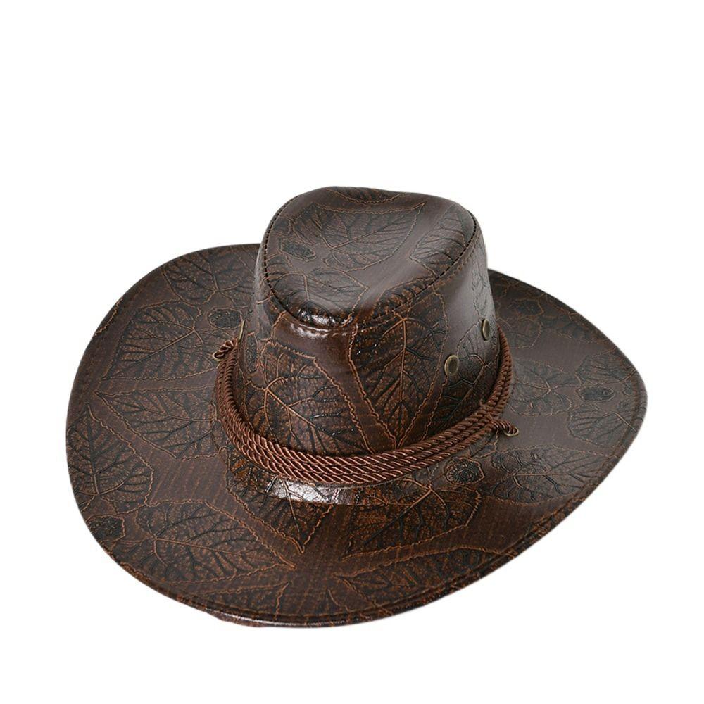 Кепки с широкими полями, солнцезащитные кепки, ковбойские шляпы в стиле вестерн, солнцезащитные кепки, летние солнцезащитные шляпы из искусственной кожи