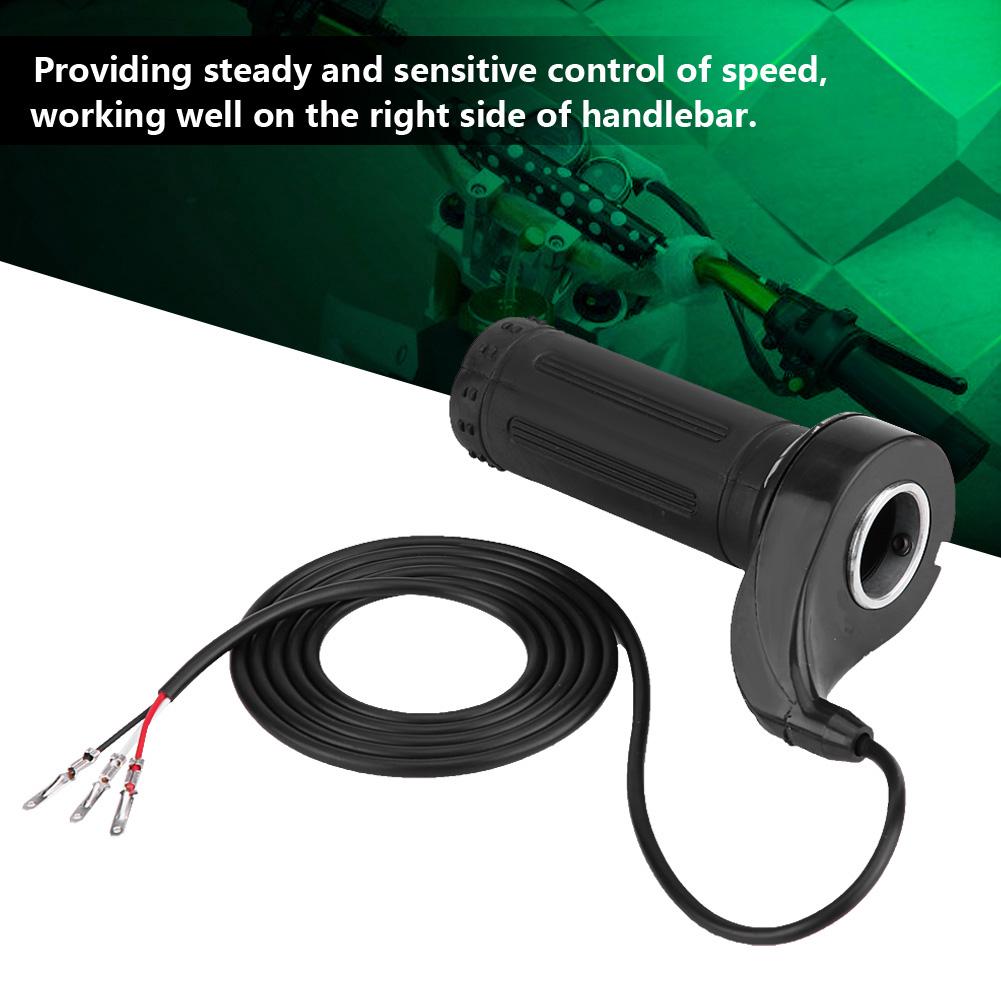 Motorcycle Accelerator Electric Scooter Twist Speed Throttle Grip with 3 Wires