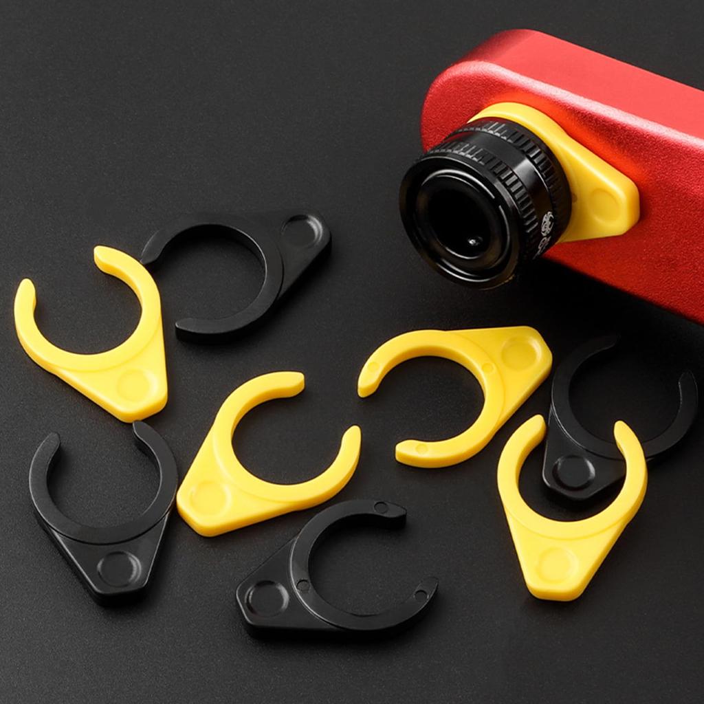 20pcs Bicycle Pedal Quick Release Lock Plastic Bicycle Clip Pedal Cover Bicycle Practical Cycling Parts (Yellow) [Item]