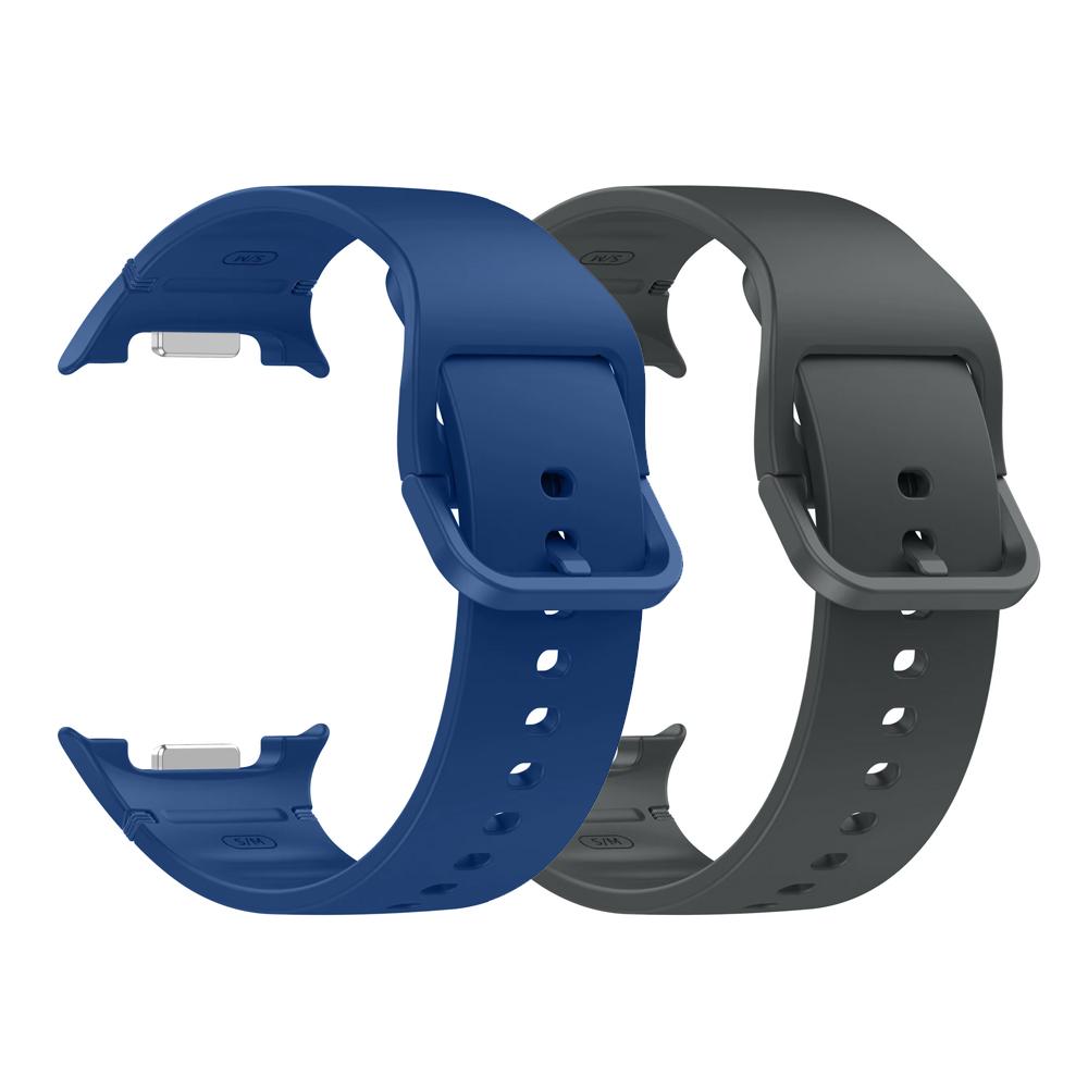 1:1 Sport Bands for Samsung Galaxy watch 8-8 classic 46mm 44mm 40mm 2 Pack Replacement Belt Bracelet Correa Galaxy watch8 Straps
