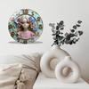 30x30cm Round Wall Clock with Luminous Hands for Easy Reading in Low Light