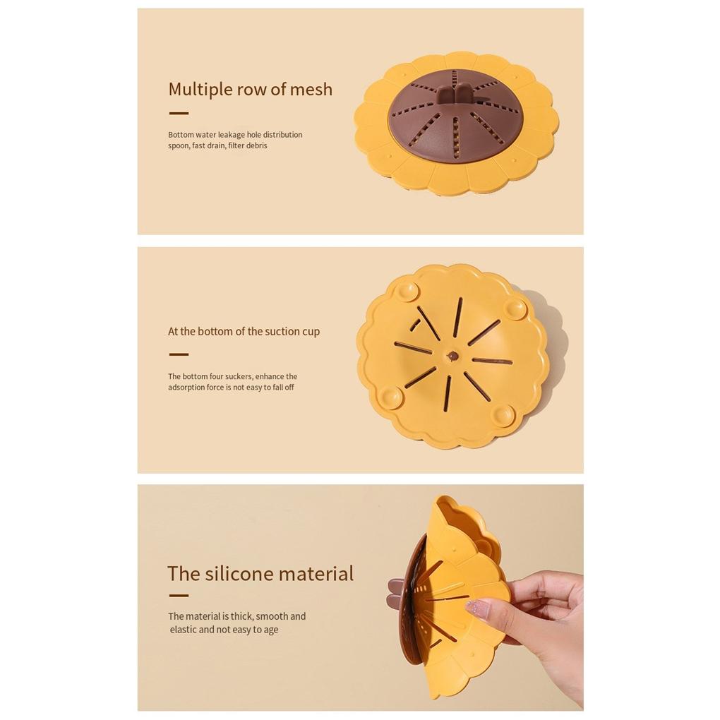 Крышка сливного отверстия для пола Портативная Съемная Дезодорирующая Цветная Раковина Ванная Комната Фильтр для волос Аксессуары для замены