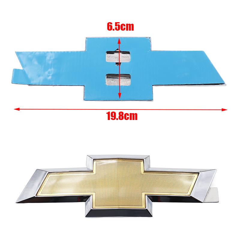 1pcs 3D ABS Car Rear logo Rear Bumper tail door trunk car rear Emblem sticker styling Accessories For Chevrolet 12-14 MALIBU