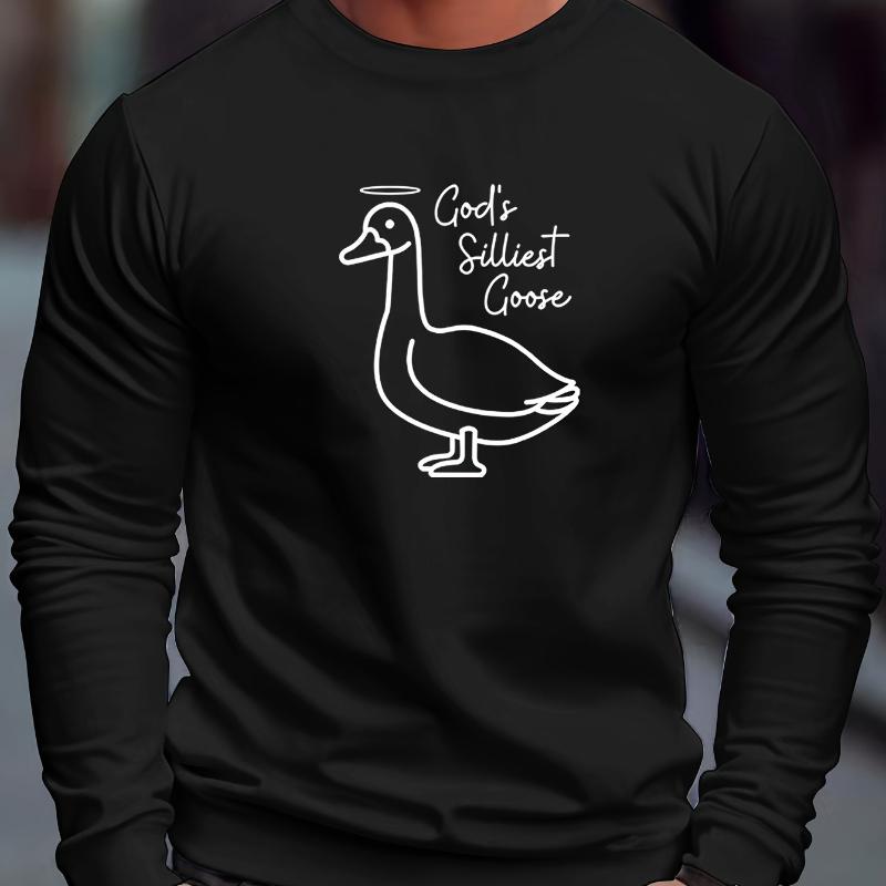 Daily Essential Casual Wear, Men's Crew Neck Sweatshirt, Ultra-Soft & Breathable