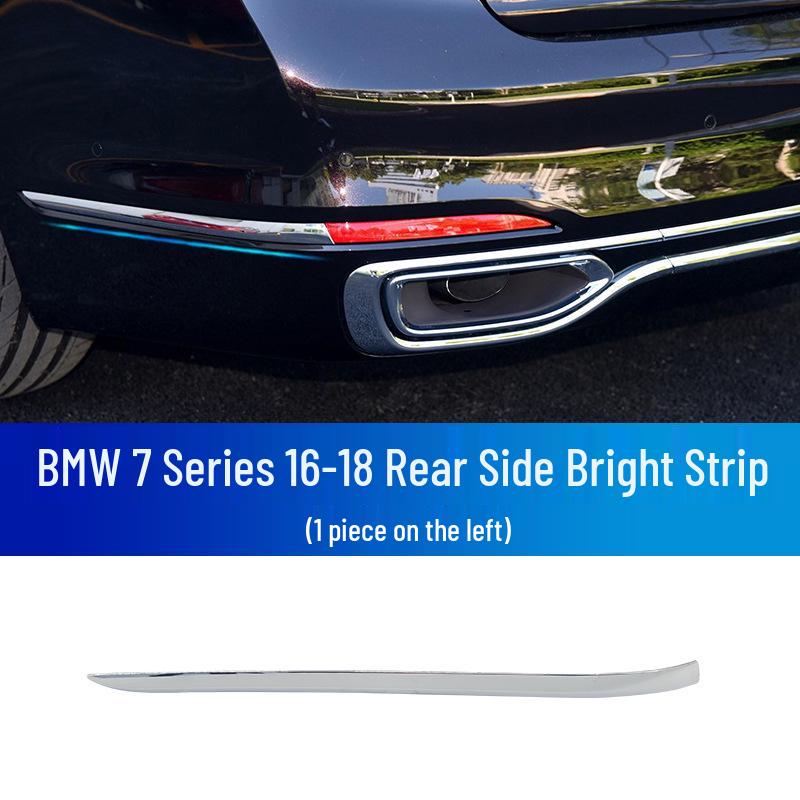BMW 7 Series Rear Lip & Exhaust Decorative Strips for 730Li, 740Li, 750LI by Mansory