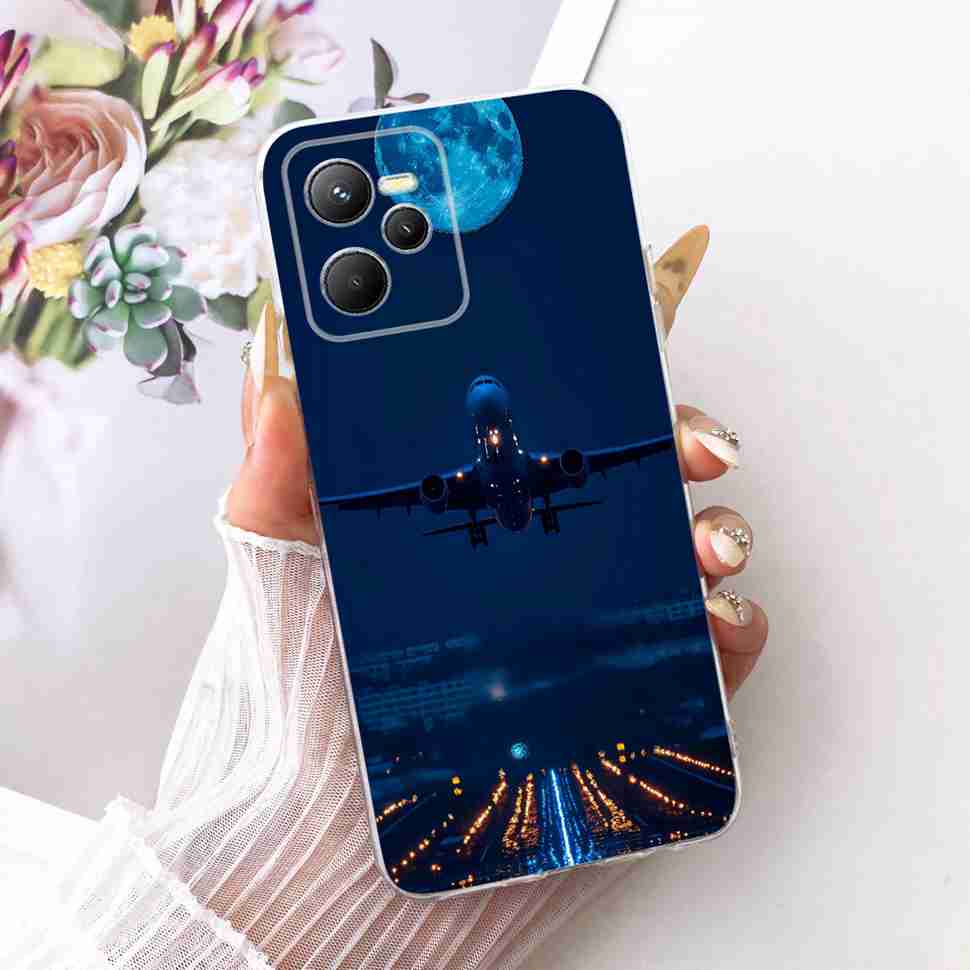 Для Realme C 35 C35 Чехол 2022 Золотой Дракон Чехол Мягкий Силикон Fundas Для Realme Narzo 50A Prime RealmeC35 Чехол для Телефона Сумки