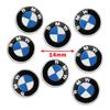 For BMW M E46 E90 E60 Car Remote Key Emblem Sticker Aluminum Key Decoration Decal Accessories For BMW M Performance E36 E60 E90 X2 X1 X3 X5 E46 E39 E7