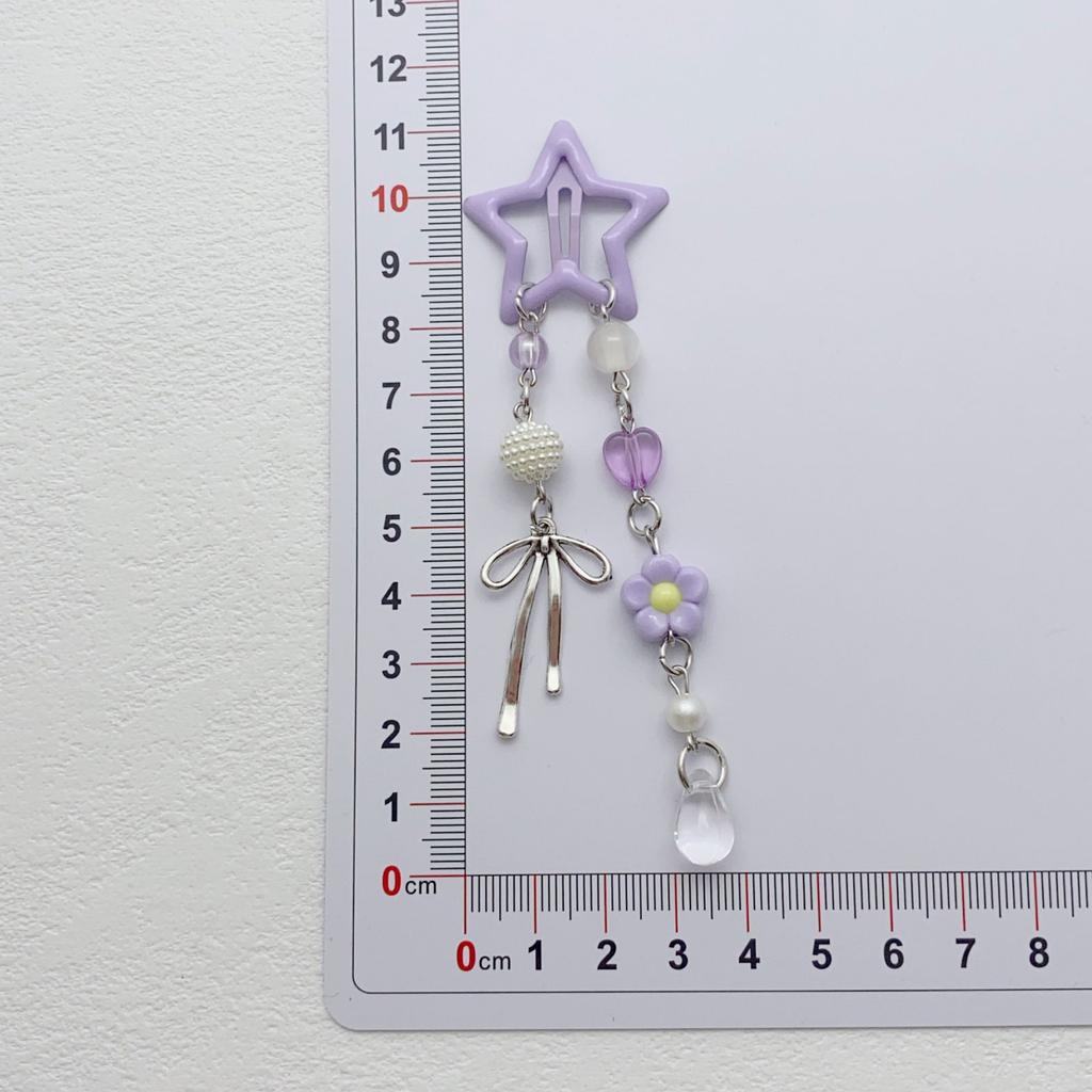 Sweet Star Shaped Hair Clip Ornament Lovely Star Hair Clip Accessory For Creating Adorable Hairstyles Effortlessly