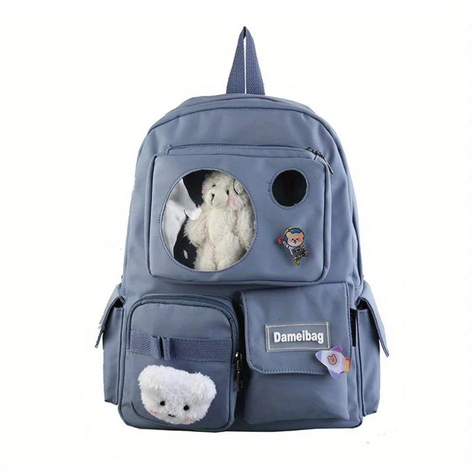 New Women Backpack School Bag for Teenage Girls Japanese Korean Rucksack Student Bookbags Laptop Backpack