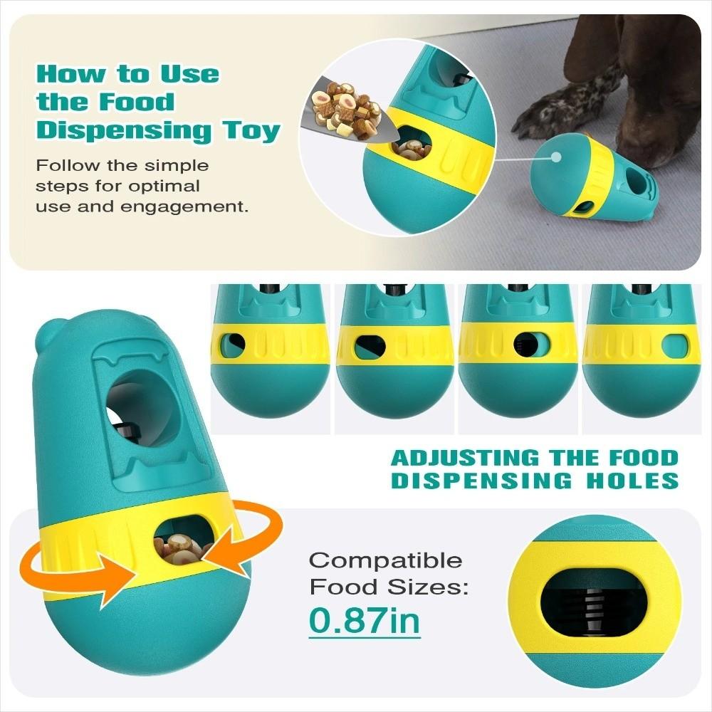 Relieve Boredom Dog Treat Dispenser Toy Feeding Food Dispensing Toy Pet Entertainment Leisure Toys