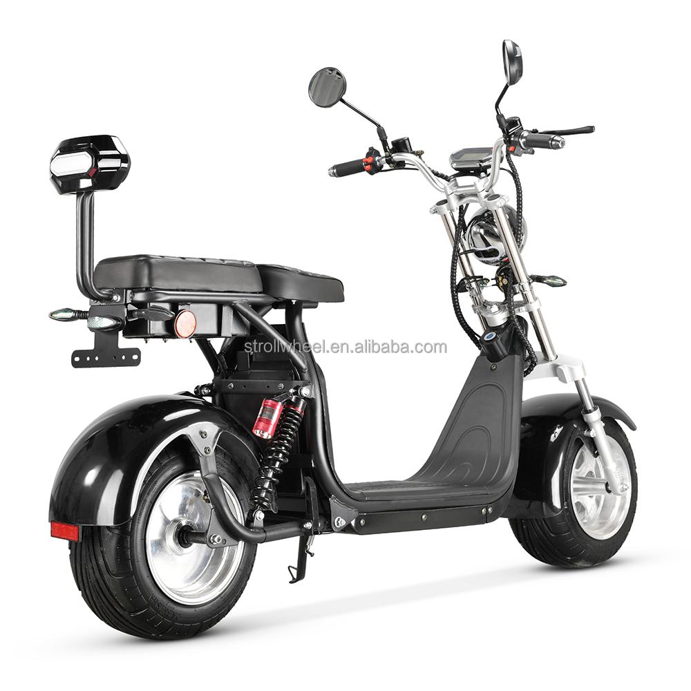 Germany Warehouse CP-1.6 Citycoco 20Ah+20Ah Citycoco 1500W Electric Two-Wheel Scooter with Brushless Motor