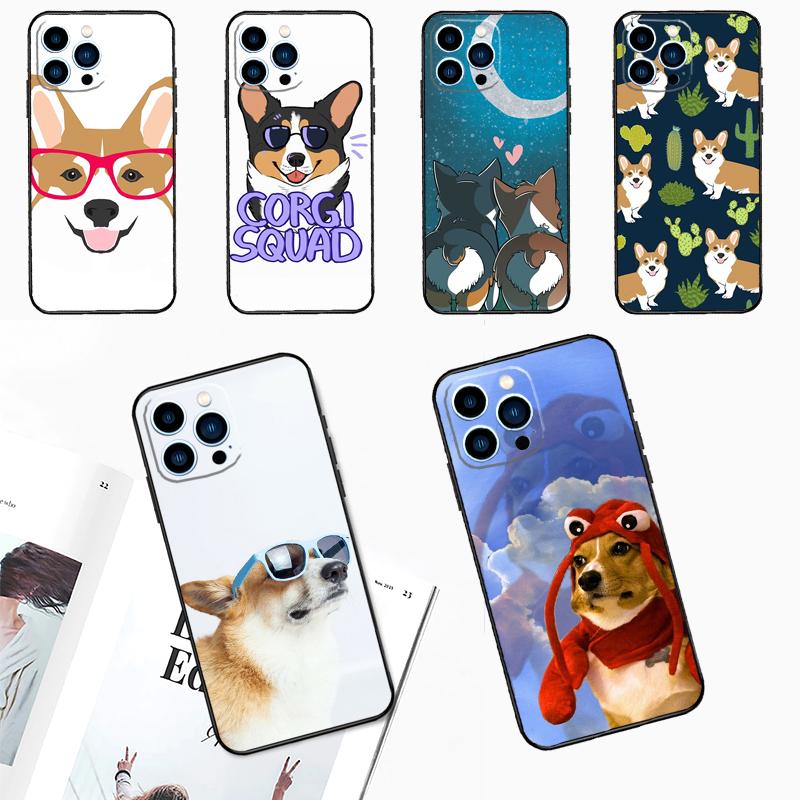 Мультяшный Корги Чехол для Телефона OPPO Reno 7 8 Lite 8T 10 11 12 13 14 Pro 14F OPPO Find X9 X8 X6 X5 Pro Чехол