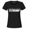 Forever Trump Women's T-Shirt Re-Elect Trump 2024 Keep America Great Flag Shirts