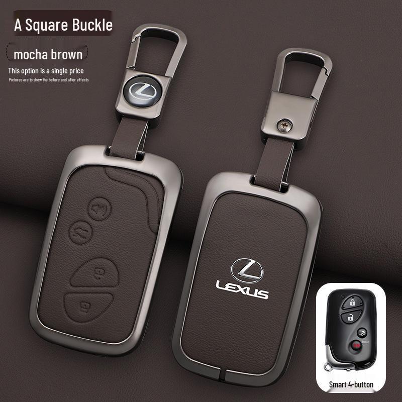 Compatible Key Case for Lexus: CT200H, RX270, RX350, GX400 – Car Shell Bag Buckle