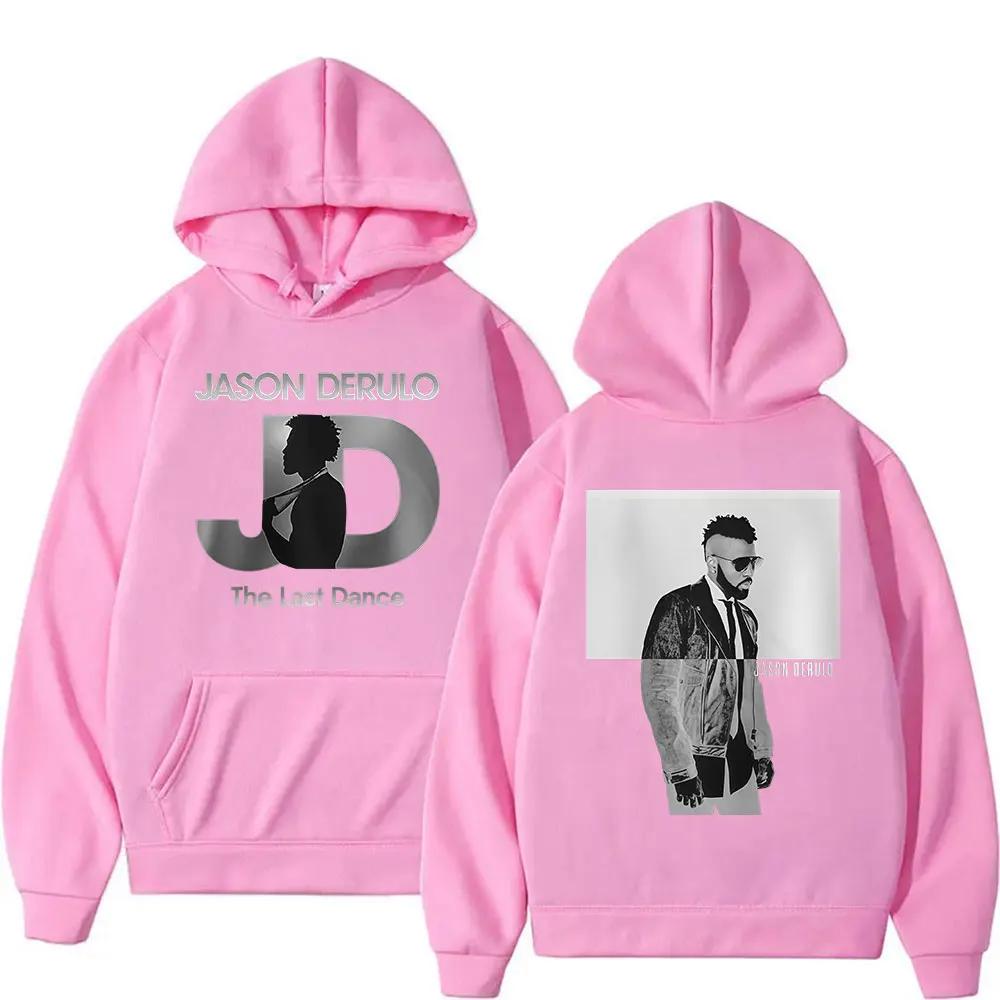 Jason Derulo The Last Dance World Tour 2026 Graphic Print Hoodie Men Women Streetwear Hip Hop Fashion Pullover Gothic Harajuku Y2K Style Sweatshirt