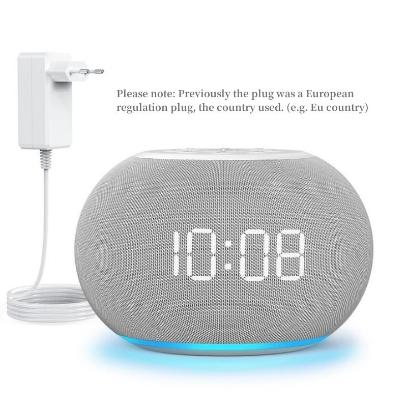 Многофункциональный будильник, автоматическое затемнение звука, 20 успокаивающих звуков, светодиодный цифровой дисплей, таймер сна, точная регулировка громкости