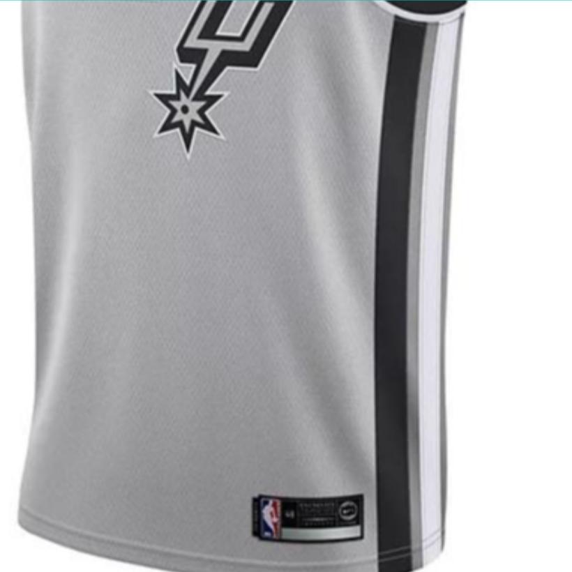 Nike Мужская футболка NBA Spurs #10 DeRozan Fan сезона 2019-2020, серая 877224-011