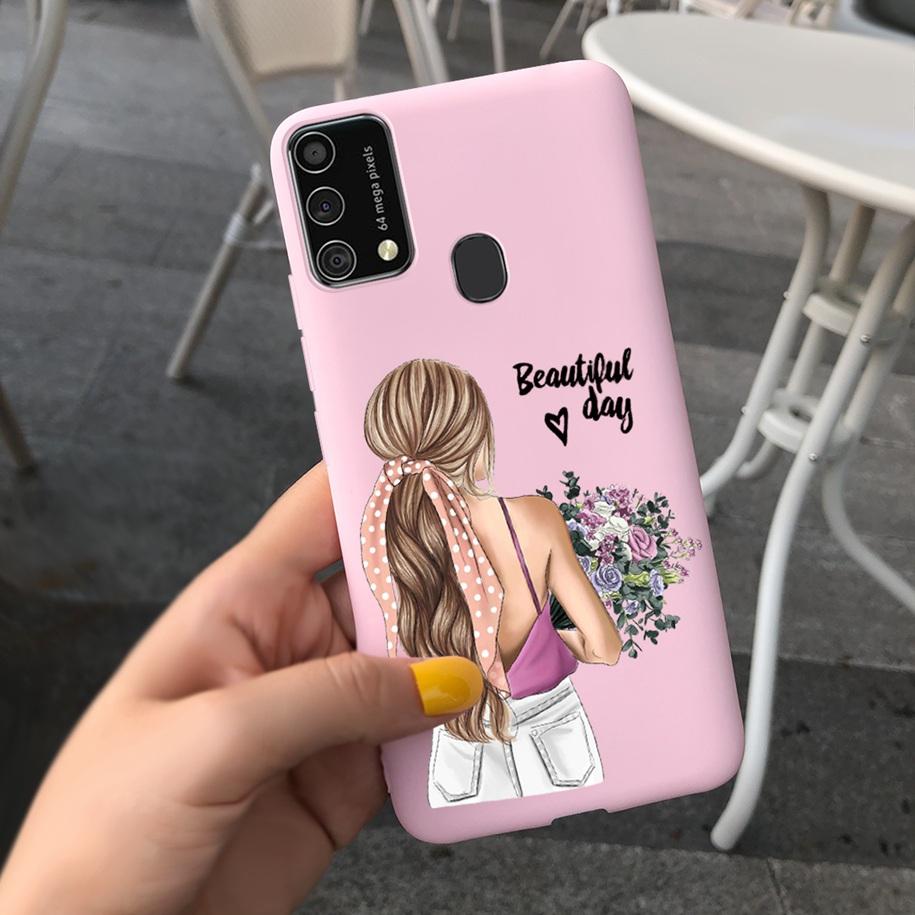 Чехол для Samsung Galaxy M31 M21s 2020 Парный Чехол для телефона с Сердечком Любви Для Samsung M31 Prime SM-M315F M 31 M 21s Мягкий Чехол 6,4 дюйма