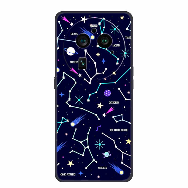 For OPPO Find X6 Pro Cases Fashion Soft Silicone Phone Covers For OPPO Find X6 5G Back Case Fundas Coque Bumper Find X6 X6Pro 5G