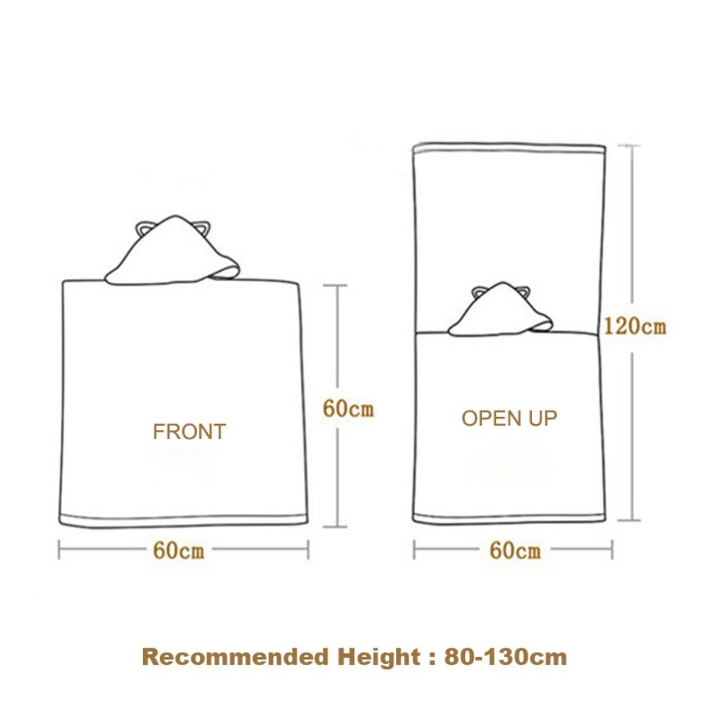 Пляжная микрофибра для мальчиков девочек Полотенце Халат Пончо с капюшоном Полотенце Халат Накидка с капюшоном Полотенце