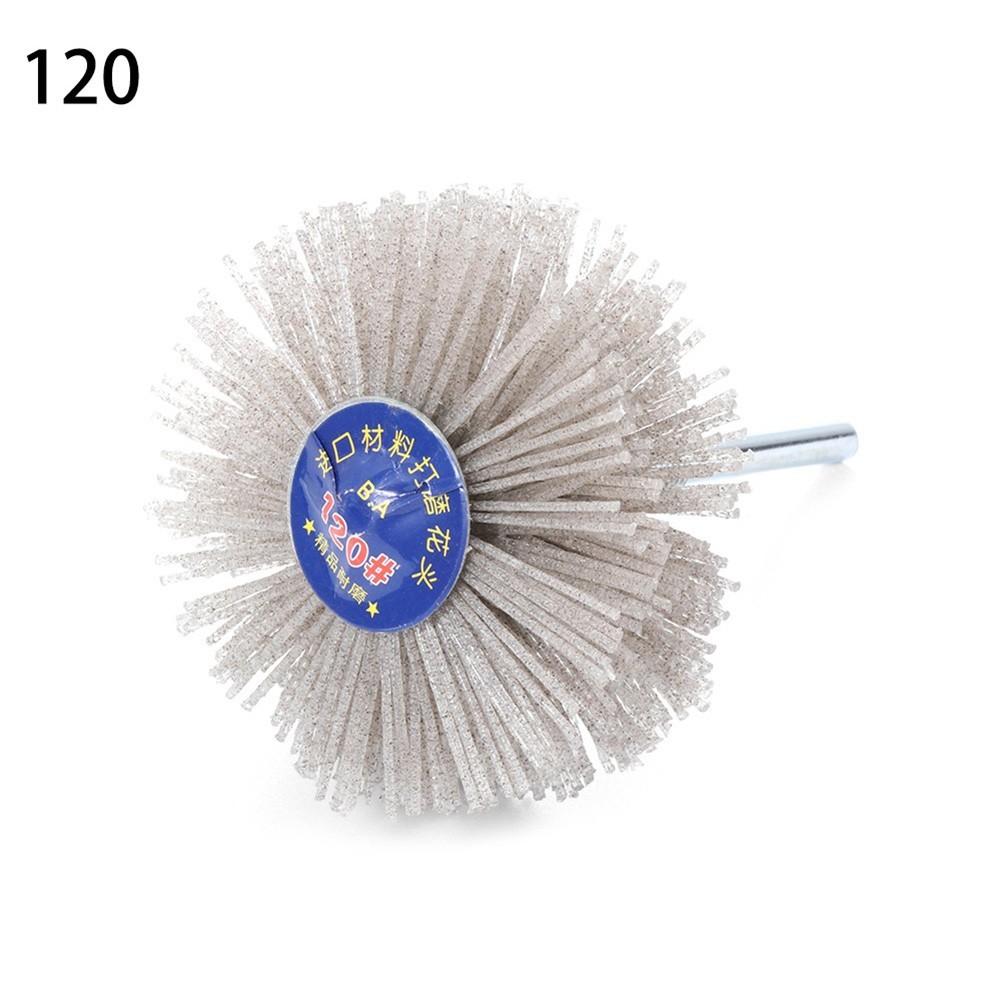 Абразивная нейлоновая круглая щетка 80-600 зернистости 80 мм шлифовка