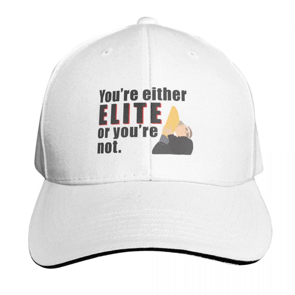 Youre either elite or youre not Baseball Cap Unisex hat Hood Christmas Hat Sunhat FeUnisex Unisexs