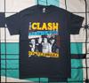 Винтажная футболка группы The Clash Япония Унисекс TU517