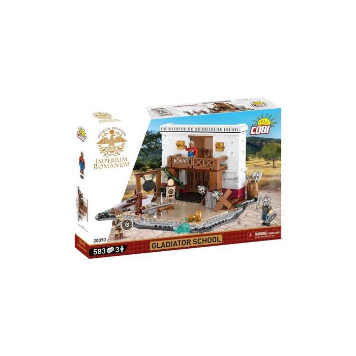 Конструктор - COBI - 20070 - Школа гладиаторов - Коричневый - Собери сам