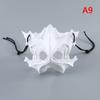 Skull Mask Party Long Teeth Demon Skeleton Half Face Mask Wolf Dragon Tiger Houjuu Nue Mask Cosplay Halloween Costume Props