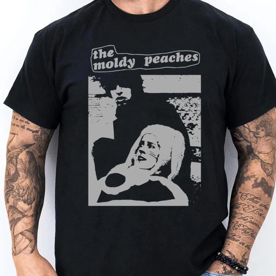 The Moldy Peaches shirt indie band black T-shirt All sizes 1F2702