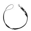 Adjustable Dog Leather Leash London Black 10/200