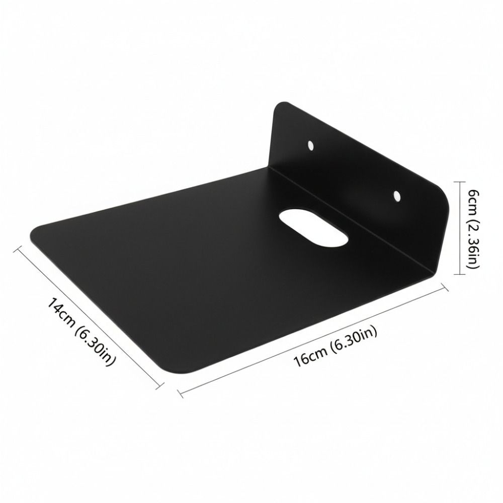 Универсальный кронштейн для роутера Настенная полка для хранения Стойка для оборудования Кронштейн для ТВ-приставки Гостиная