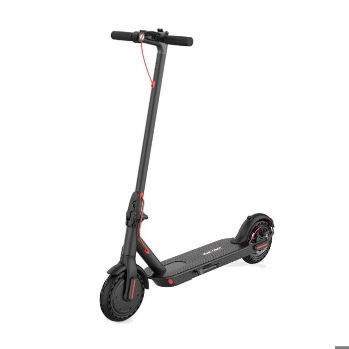 Nanrobot H1 Electric Scooter, 350W Motor, 36V 5.2Ah Battery, 15 km Range, 8.5-inch Wheels, Electronic Brakes, Black