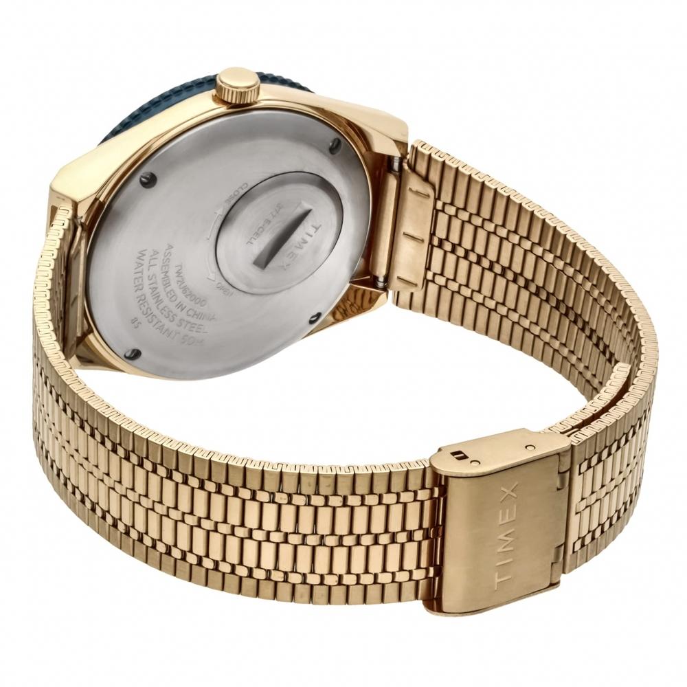 TIMEX Q Timex 38 мм America Watch Tw2u62000 Часы Синий Циферблат Нержавеющая Сталь Акрил Кварцевый