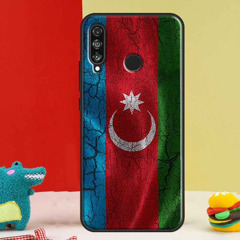 Флаг Азербайджана Для Huawei Nova 12i 12s 11i 5T 9 10 SE Y91 Y90 Y60 Y70 Y72 Y61 P60 Pro P20 P40 P30 Lite Чехол