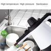 Многофункциональная бытовая машина для чистки приборов Кухонное устройство для стерилизации и дезинфекции Высокотемпературный ручной пароочиститель 1200 Вт