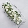 UFlower 50/100 см Искусственный шелковый цветочный дорожка Универсальный декор для свадебного фона Вечеринки Центральный элемент стола Сцены Домашний декор