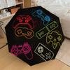 1pc Video Game Controllers Umbrella with Plastic Handle,Suitable for All Seasons Home Travel Outdoor UmbrellaDD473