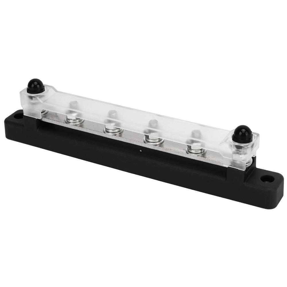 M6 Screw Terminal Block 6 Terminal Bus Bar Marine Power Distribution Distribution Block Vehicle