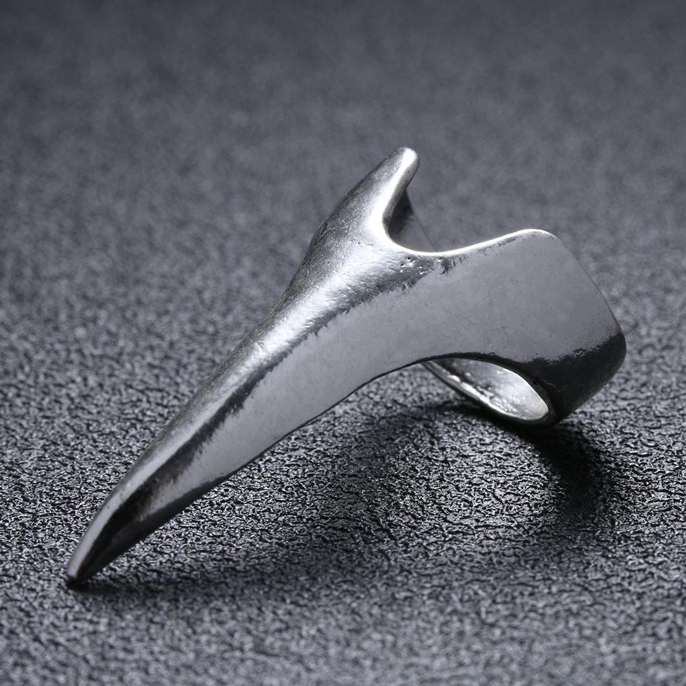 5pcs Punk Wholesale Talon Rock Spike Claw Gothic Rings Finger