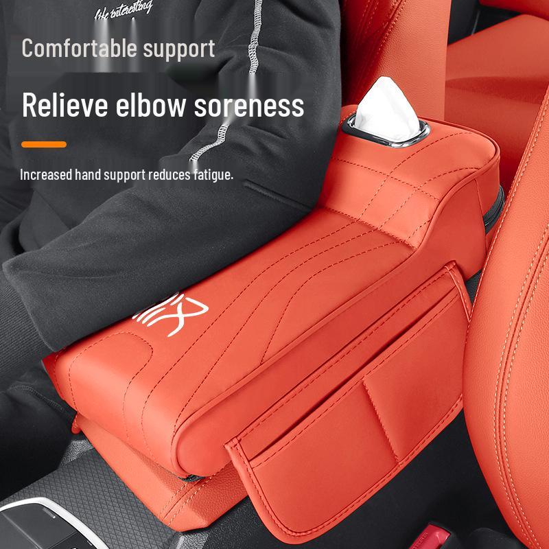 Подлокотник BYD Han с подставкой для локтя и ящиком для хранения