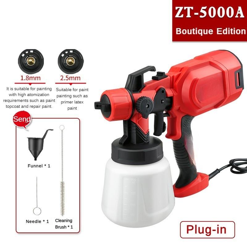 Электрический краскопульт с высокой степенью микрораспыления и эффективным рассеиванием тепла. Оборудование для распыления краски. Конструкция без обратного потока. Машина для распыления на литиевой батарее.