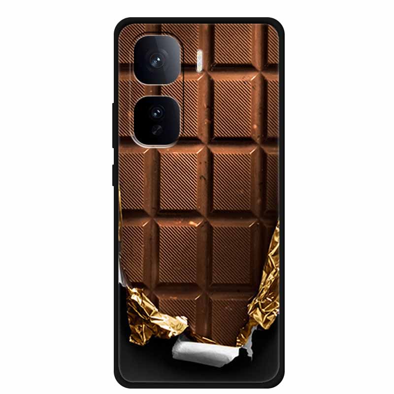 Чехол для телефона Vivo iQOO Neo 10 Pro Задняя крышка Черный Силикон Мягкий ТПУ Чехол Для Vivo iQOO Neo 10 Plus Pro Чехол 10Pro Funda