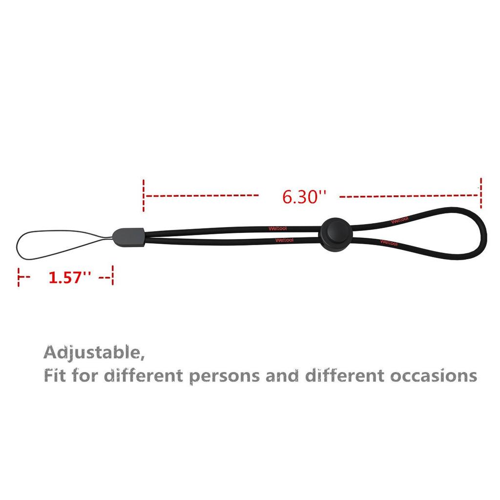 Weltool Wrist Strap, ремешок на запястье для фонарикаUSBFlash KeyRemote ControlCameraMP3 PlayerKeychairМобильный телефон и другие портативные устройства (3шт)