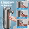 Touchless Automatic Hand Soap Dispenser 304 Stainless Steel Smart Liquid Soap Jar  Shower Gel