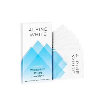 Полоски для отбеливания зубов Alpine White - Чувствительные
