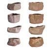 Stone Shape Succulent Plant Pots Wear Resistant Bonsai Potted Flowerpot  Home Decoration