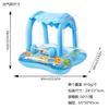 Large Thickened Eco-friendly PVC Children's Cartoon Car Inflatable Water Swimming Seat Ring for Baby and Kids